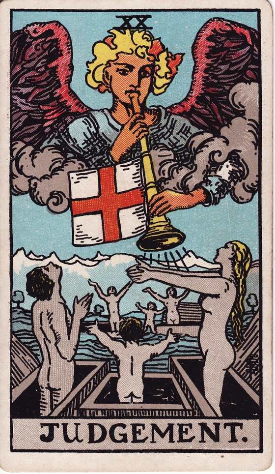 审判 Rider–Waite–Smith tarot card