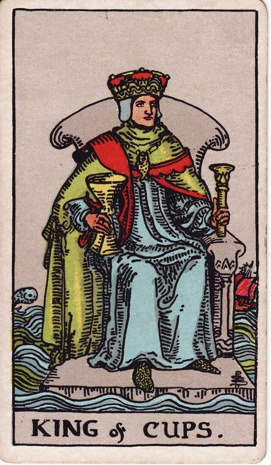 圣杯国王 Rider–Waite–Smith tarot card