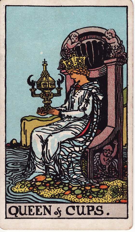 圣杯王后 Rider–Waite–Smith tarot card