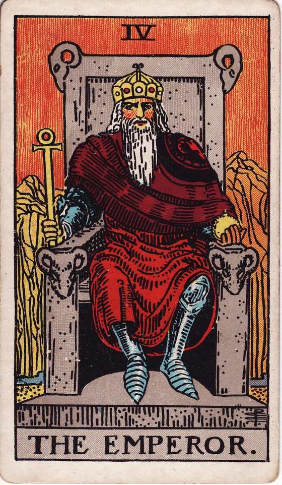 皇帝 Rider–Waite–Smith tarot card