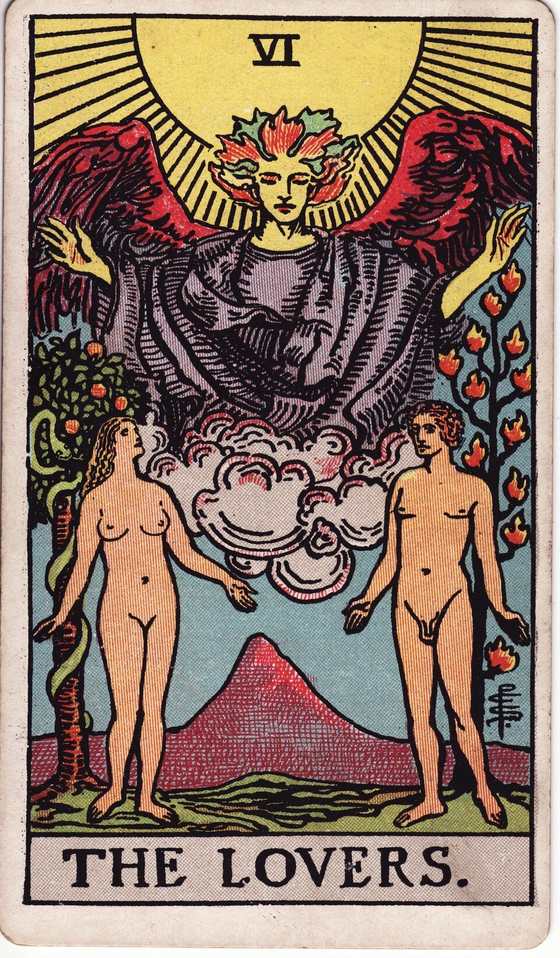 恋人 Rider–Waite–Smith tarot card