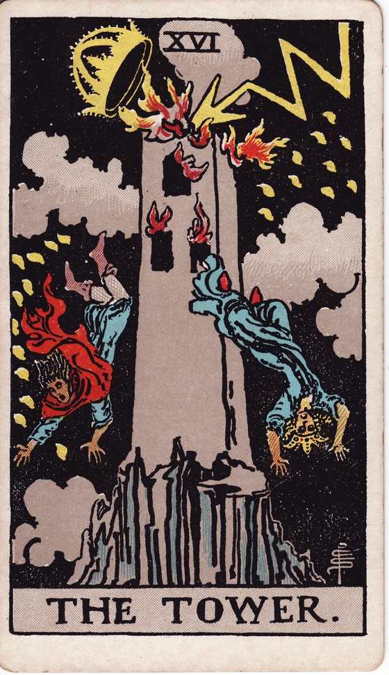 高塔 Rider–Waite–Smith tarot card